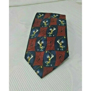 Golf Tie Mickey Unlimited Disney Men’s Tie Donald Duck